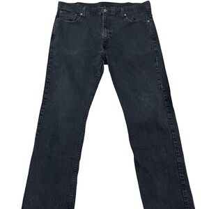 Levi’s 569 Black Straight Leg Jeans 38x34